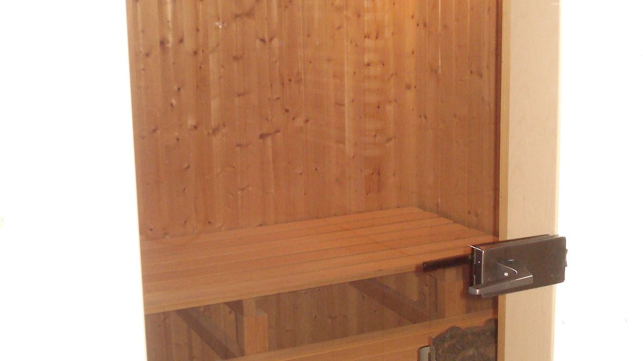 Sauna Eingang Sauna Eingang